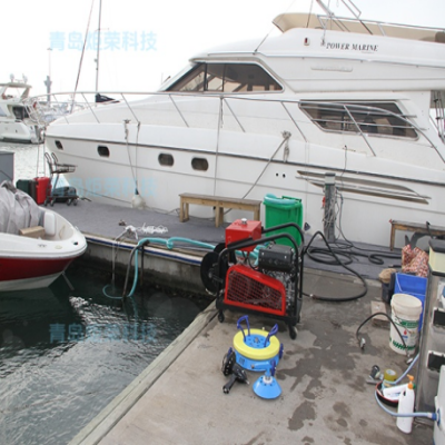 水下清洗游艇的新工具——空化射流水下清洗機