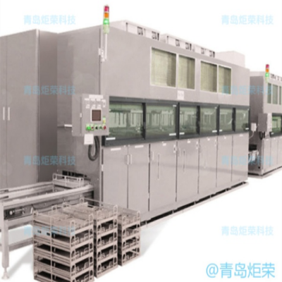 全自動超聲波清洗機用于清洗工業零件油污